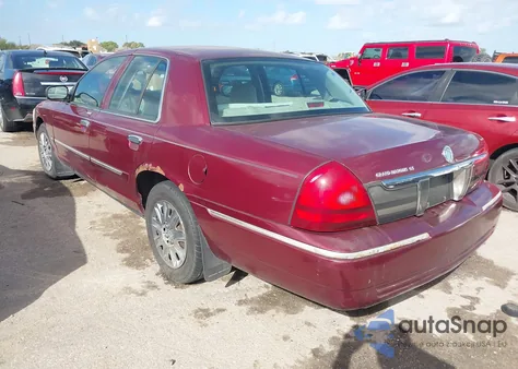 2007 Mercury Grand Marquis Gs z USA, uszkodzony, nr VIN 2MEFM74V47X633821